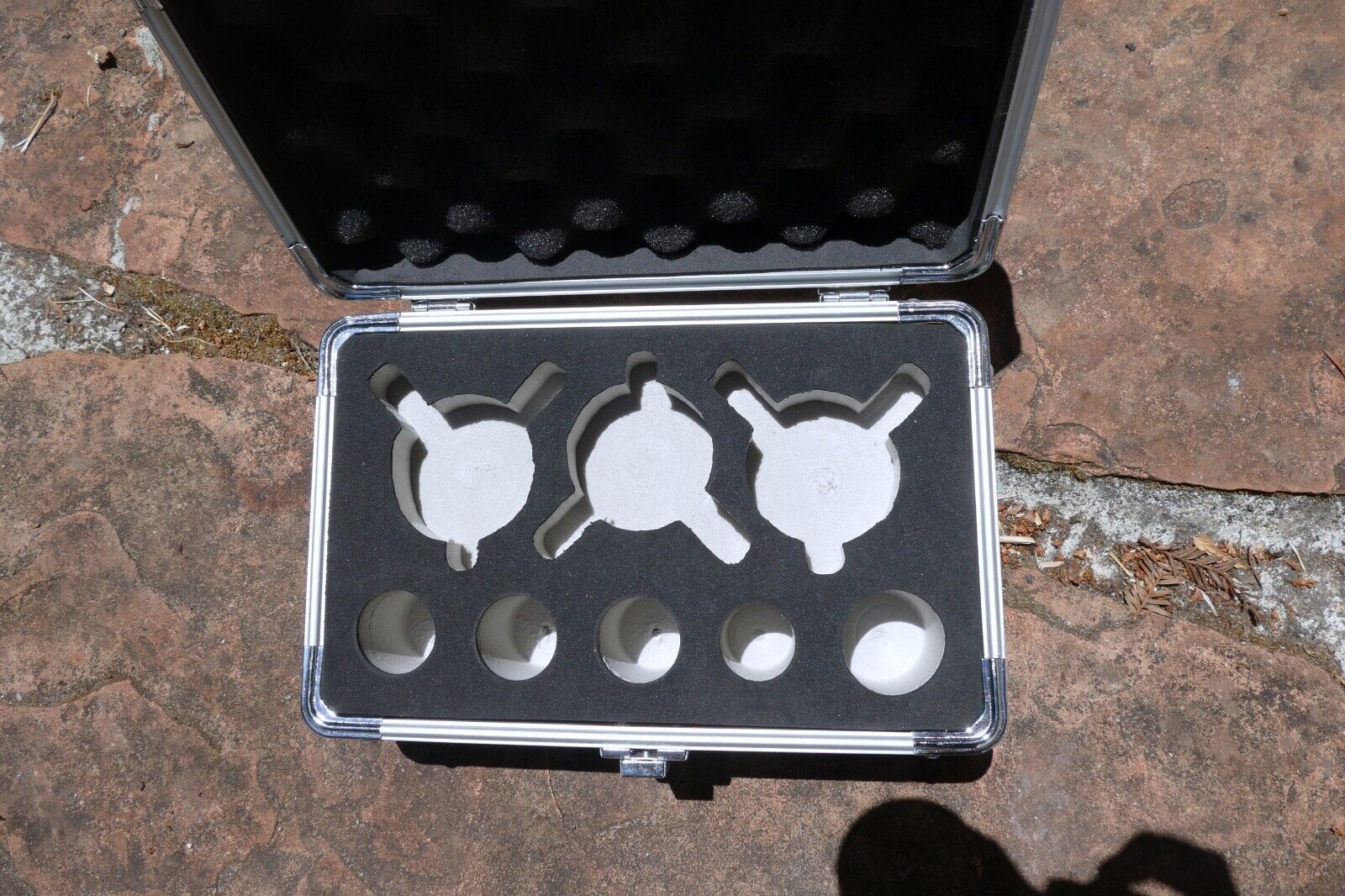 Omax Aluminum Case for Dark Field Objective set  Microscopes