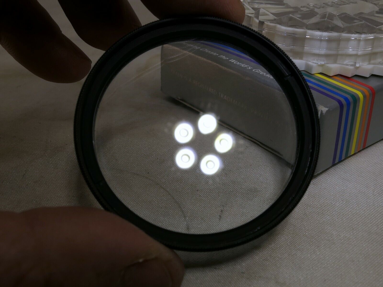 Tiffen 52mm Haze-1 UV  Lens Filter made in USA Clear-UV - Boxed mint