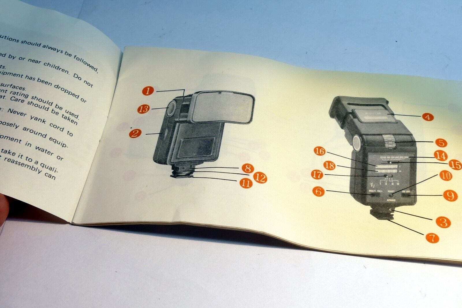 Bounce Zoom Head Electronic flash guide manual