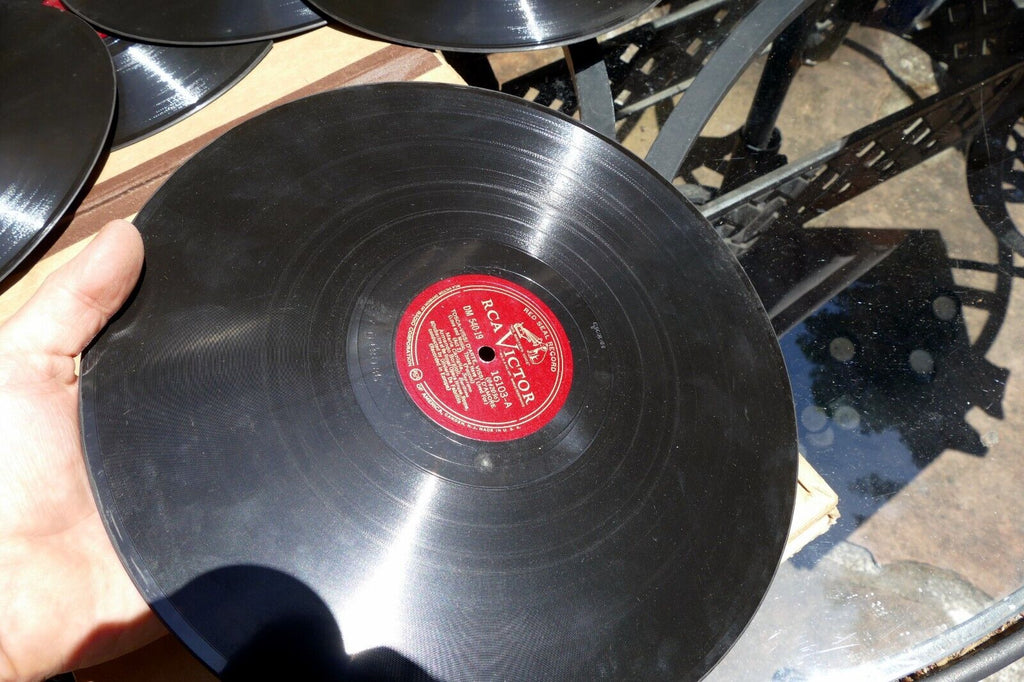 12" 78 RPM Record Set-(7)-Tosca Volume II-Puccini/Set DM-540/Gigli/Fabritiis