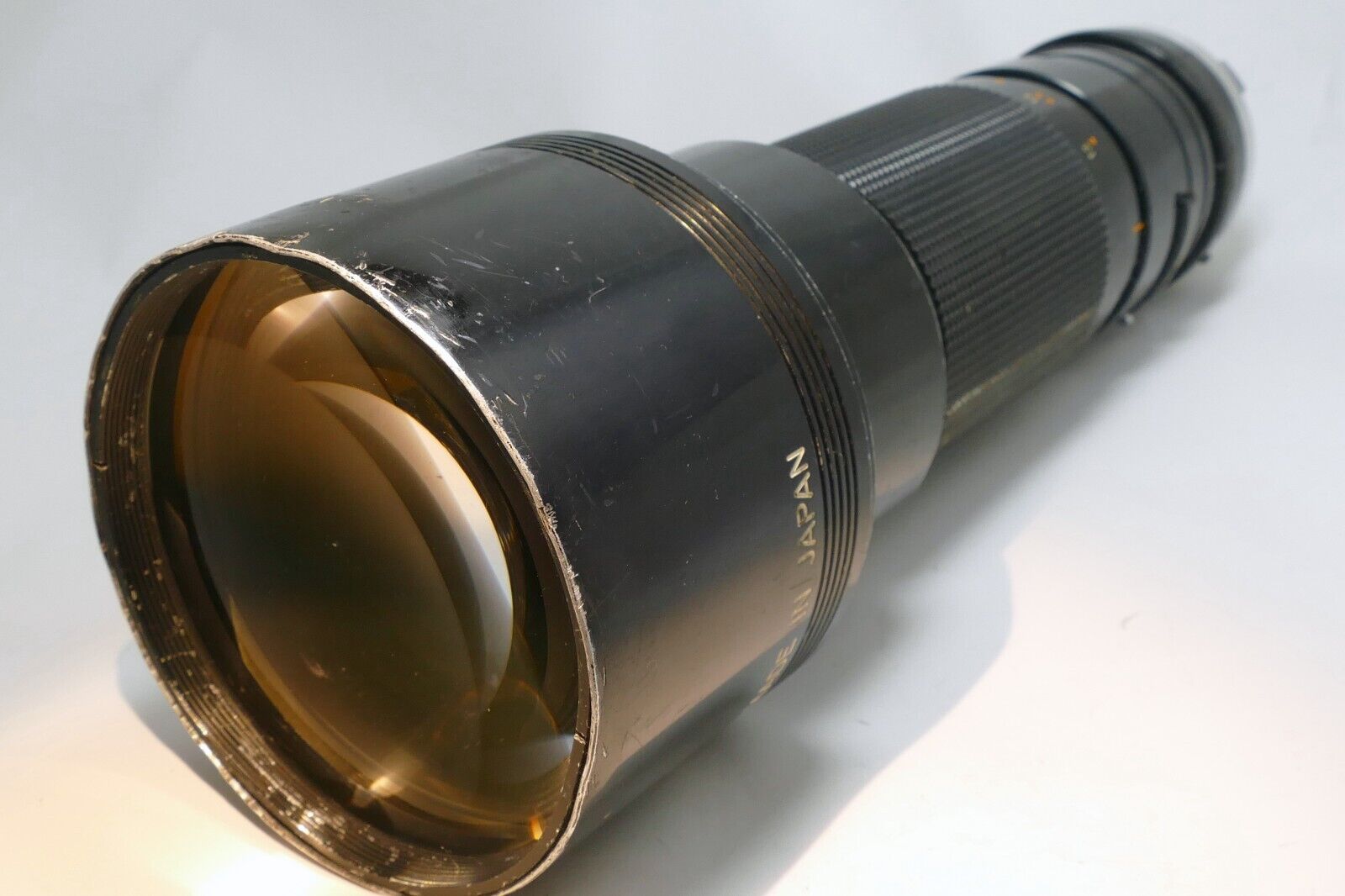 Canon FD 400mm f4.5 SSC Lens converted to Olympus OM mount OM-1n 2N 4ti