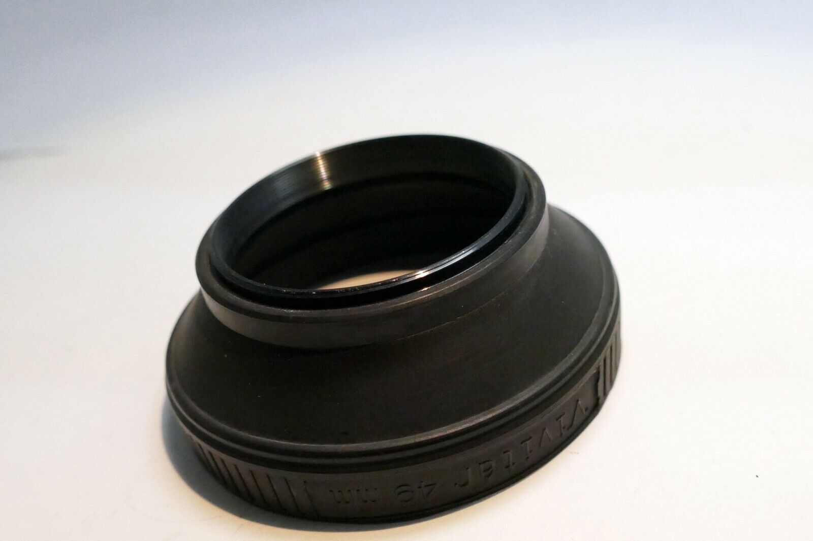 Vivitar 49mm rubber lens hood shade for 50mm f1.9 f2 lenses