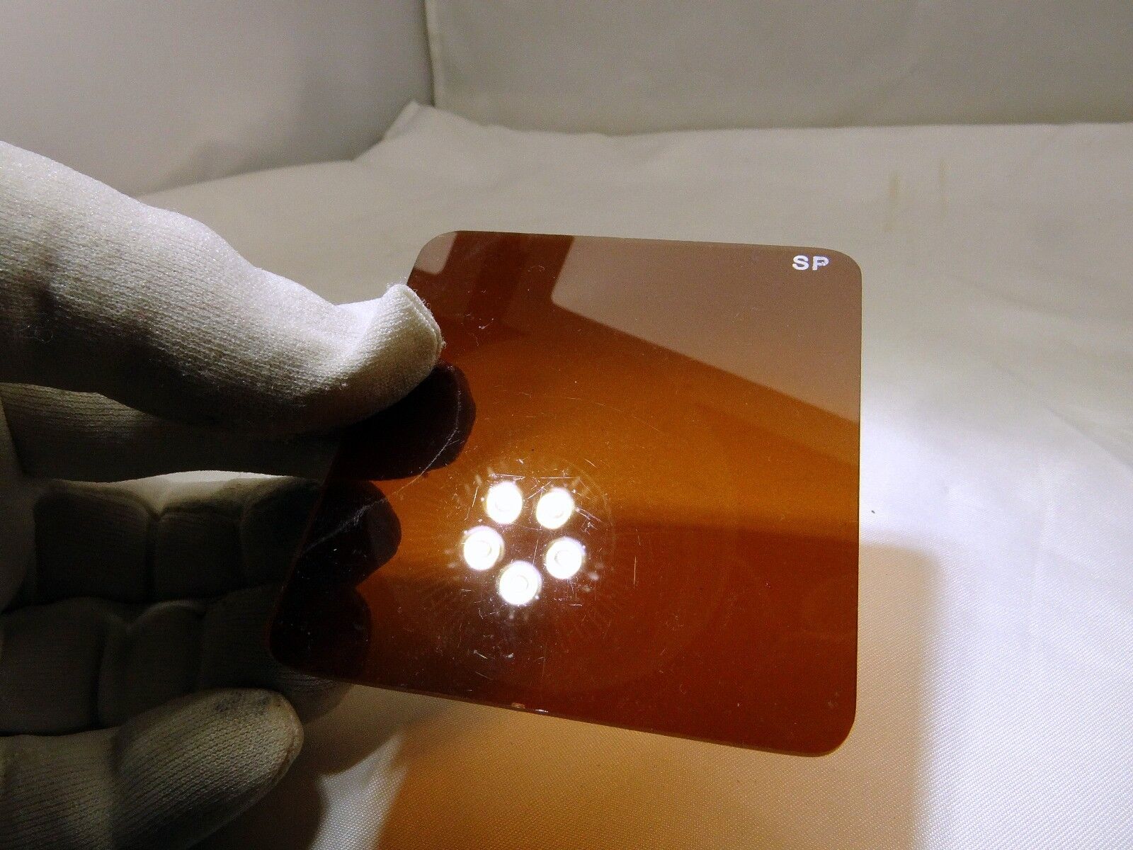 SP 26X29mm Square Sepia Lens Filter