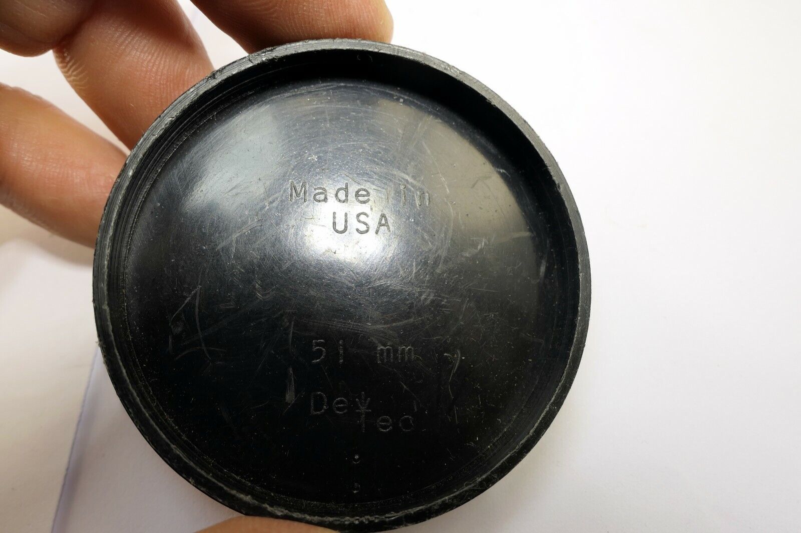 Detec Plastic 49mm Lens Front Cap for f1.4  50mm f1.7 f2 slip  on type