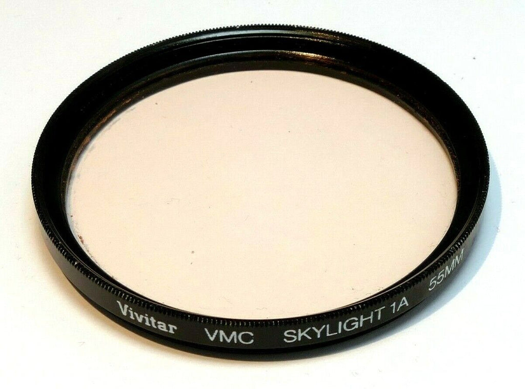 Vivitar  VMC 55mm Filter Skylight 1A sky  ( with coating scratched )