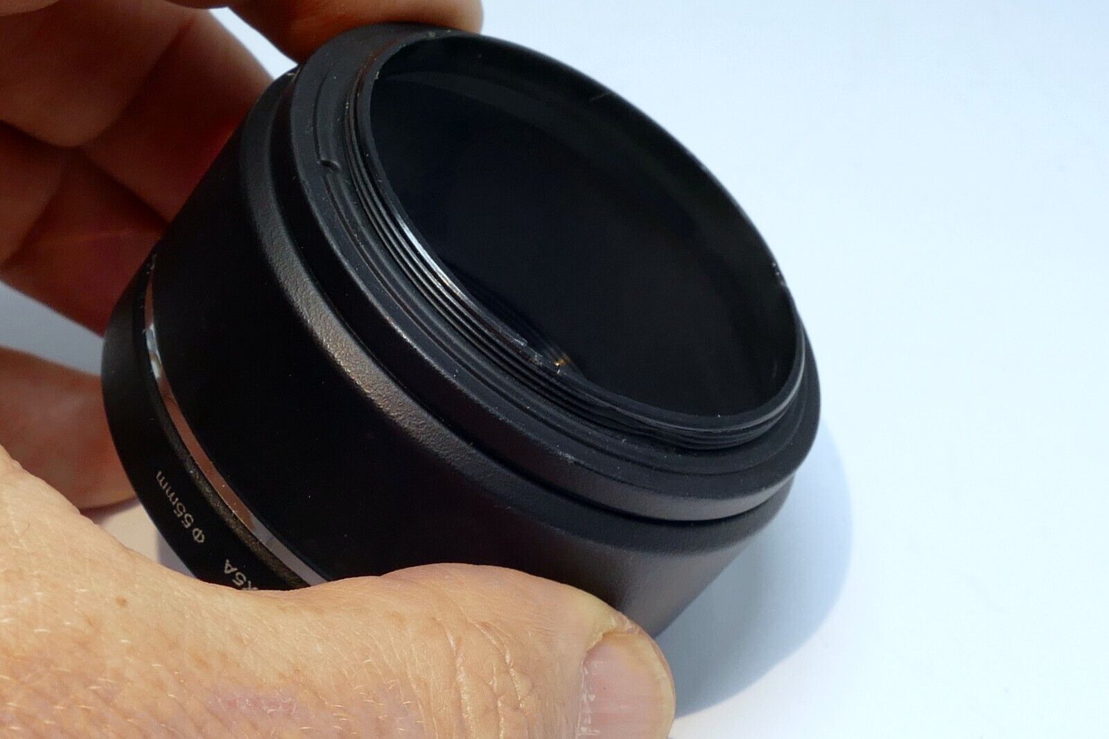 Adapter ring AR-FX5A from 49mm to 55mm Lens hood Shade fujifilm Finepix S5100