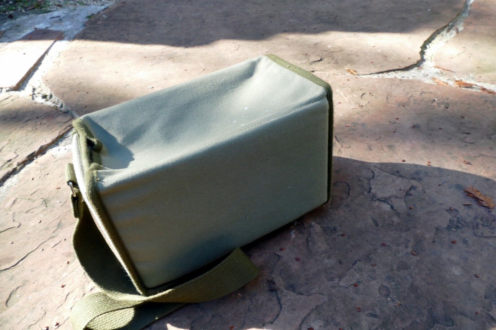 Nikon ME FG camera Case vintage Genuine OEM canvas green khaki