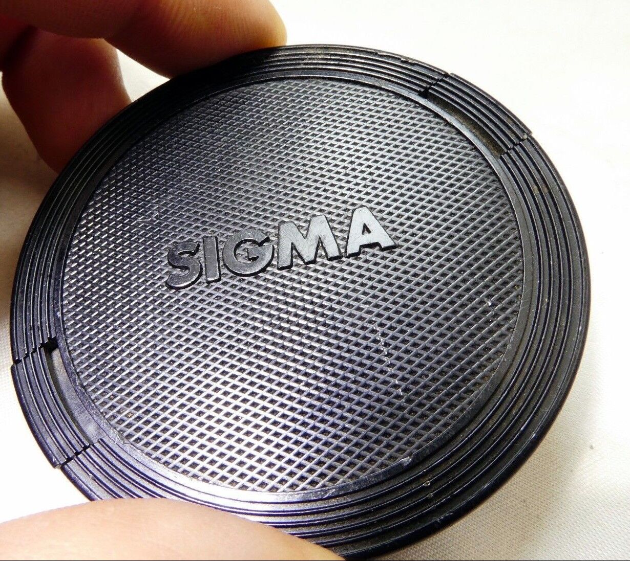 Front Lens Cap Sigma 67mm snap on type Plastic vintage