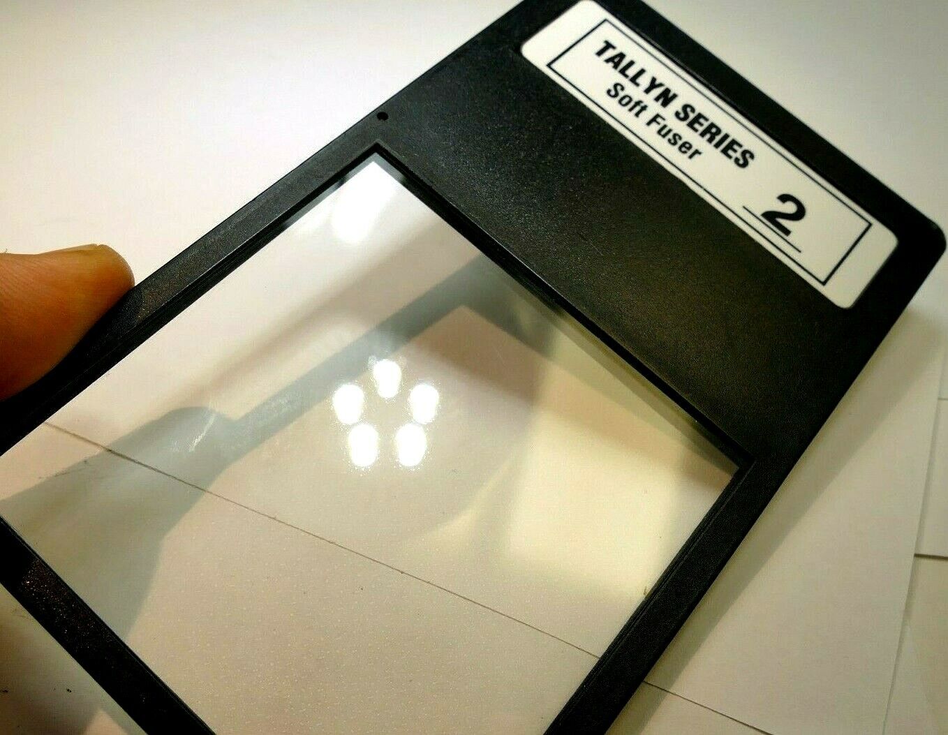TALLYN Soft Fuser # 2 Filter 3 inch for Portraiture Lindahl Diffusion Focus