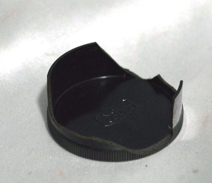 Carl Zeiss Ikon rear lens cap made in Germany 5cm sonnar - damaged