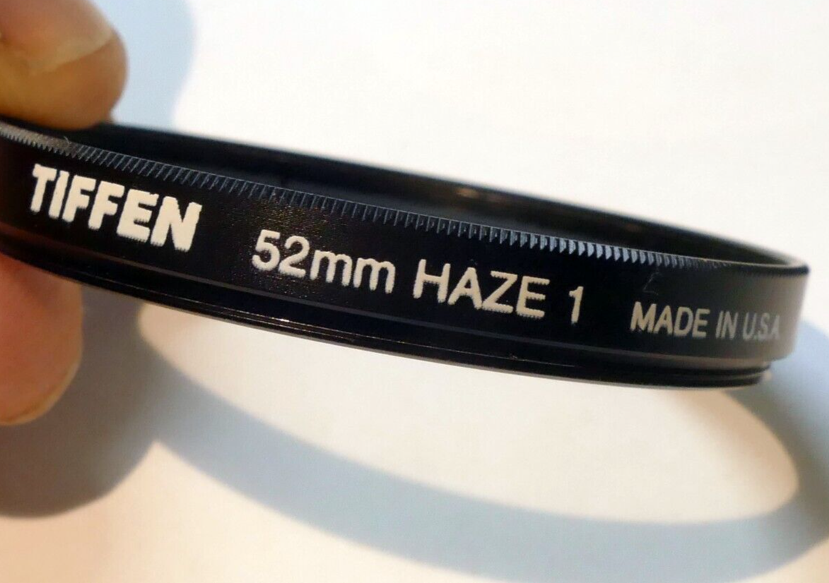 Tiffen UV Haze-1 52mm Lens Filter made in USA