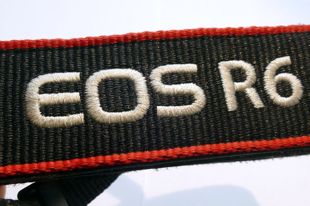 Canon EOS R6  mirrorless camera shoulder strap neck  3cm wide  - Genuine OEM