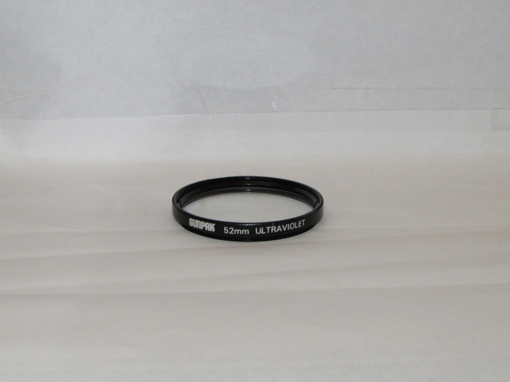 Used Sunpak Ultraviolet UV 52mm Lens Filter Made in Japan  O40108
