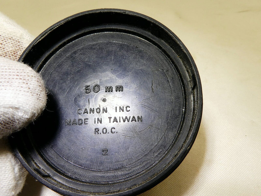 48mm rim Lens Front Cap Canon 50mm ID mm Slip on type OEM Serenar f1.9 85mm