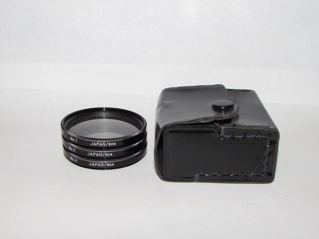 Used Prinz Close up No 1 No 2 No 4 Macro 49mm Lens Filter Set O33050