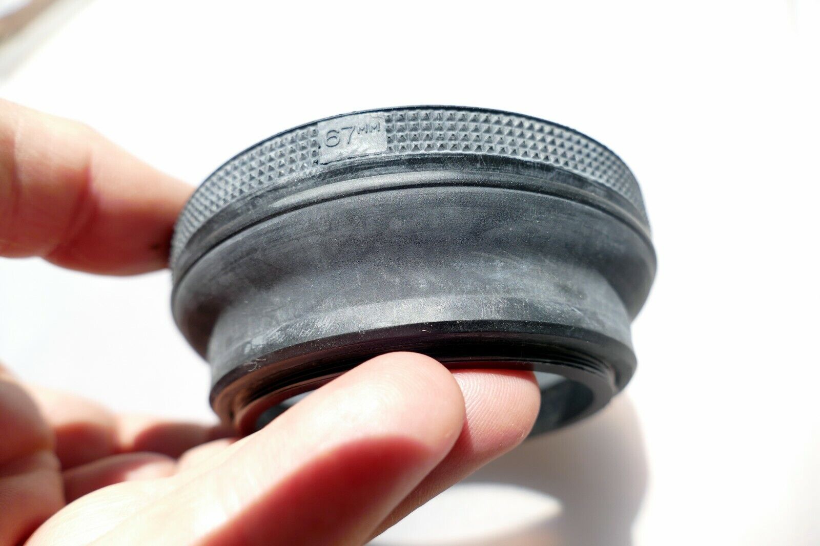 67mm Lens Rubber Hood shade double threaded for 70-210mm f3.8 series 1