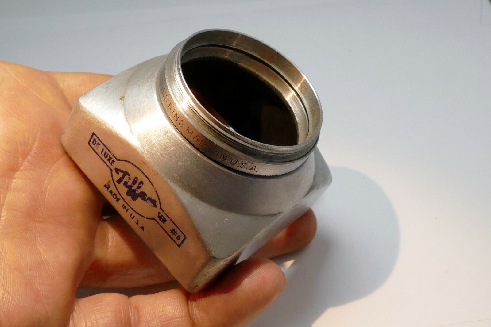 Tiffen 44mm Metal Lens Hood Shade screw in type for series 6 VI  Wide angle