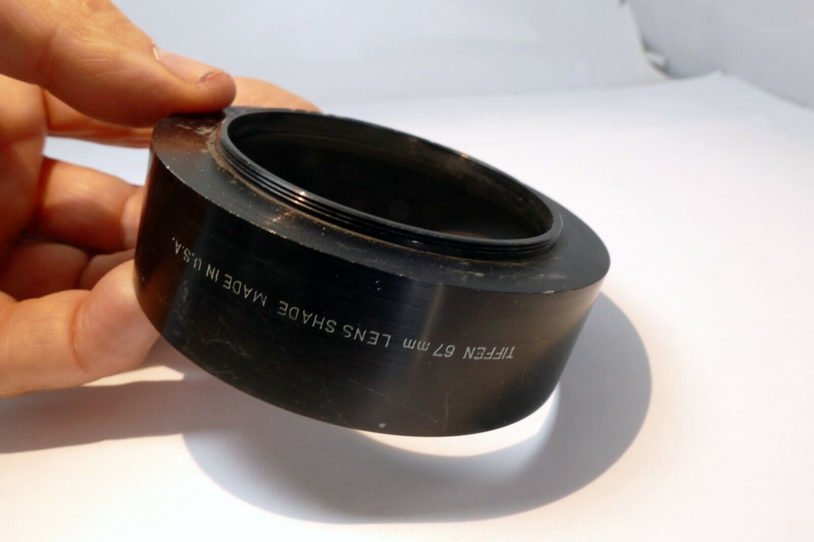Tiffen  Lens Hood Shade series 8 VIII 66.7mm OD screw in threaded metal