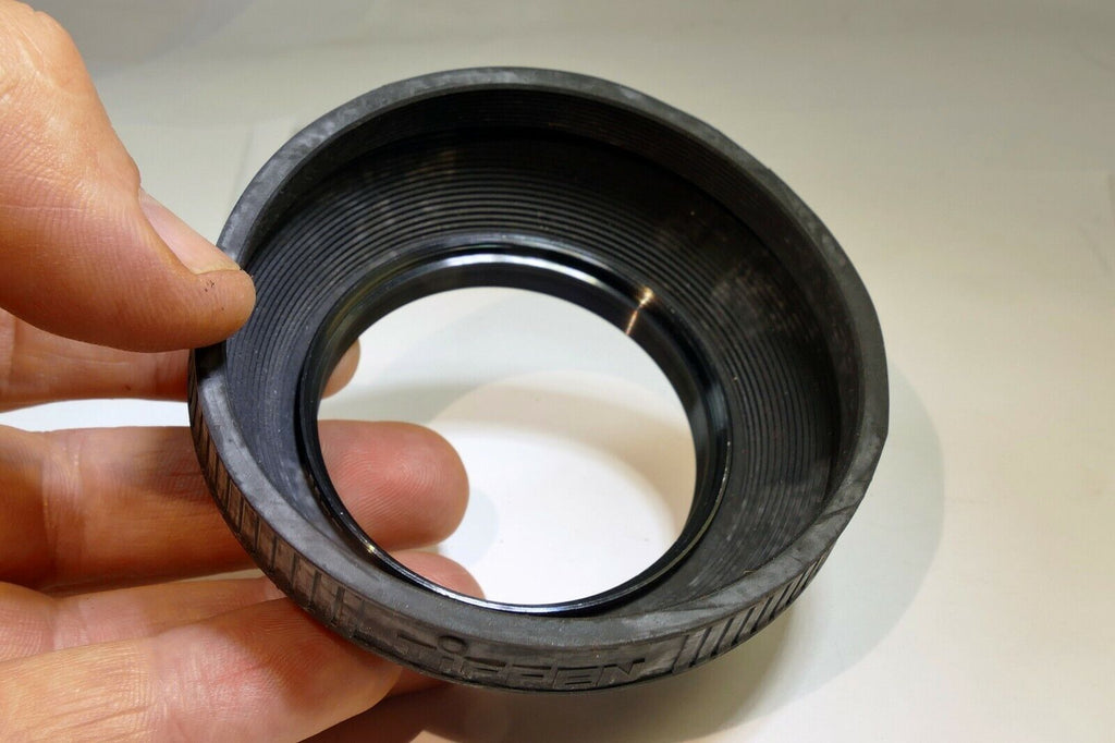Tiffen 55mm Lens Rubber collapsible Hood shade vintage