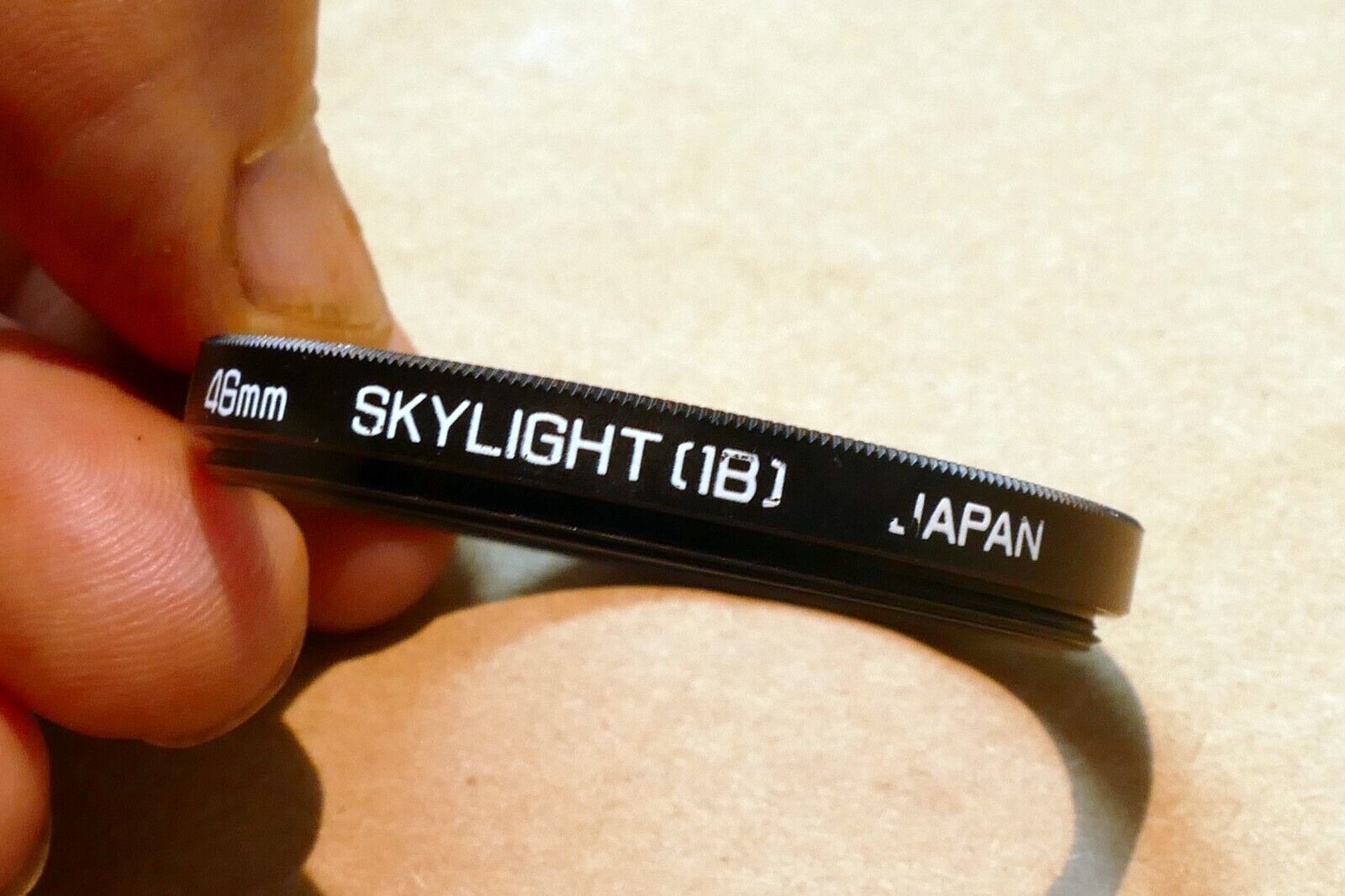 Hoya 46mm Filter Skylight 1B for M 28mm f2 23mm f1.2 Lensbaby - mint