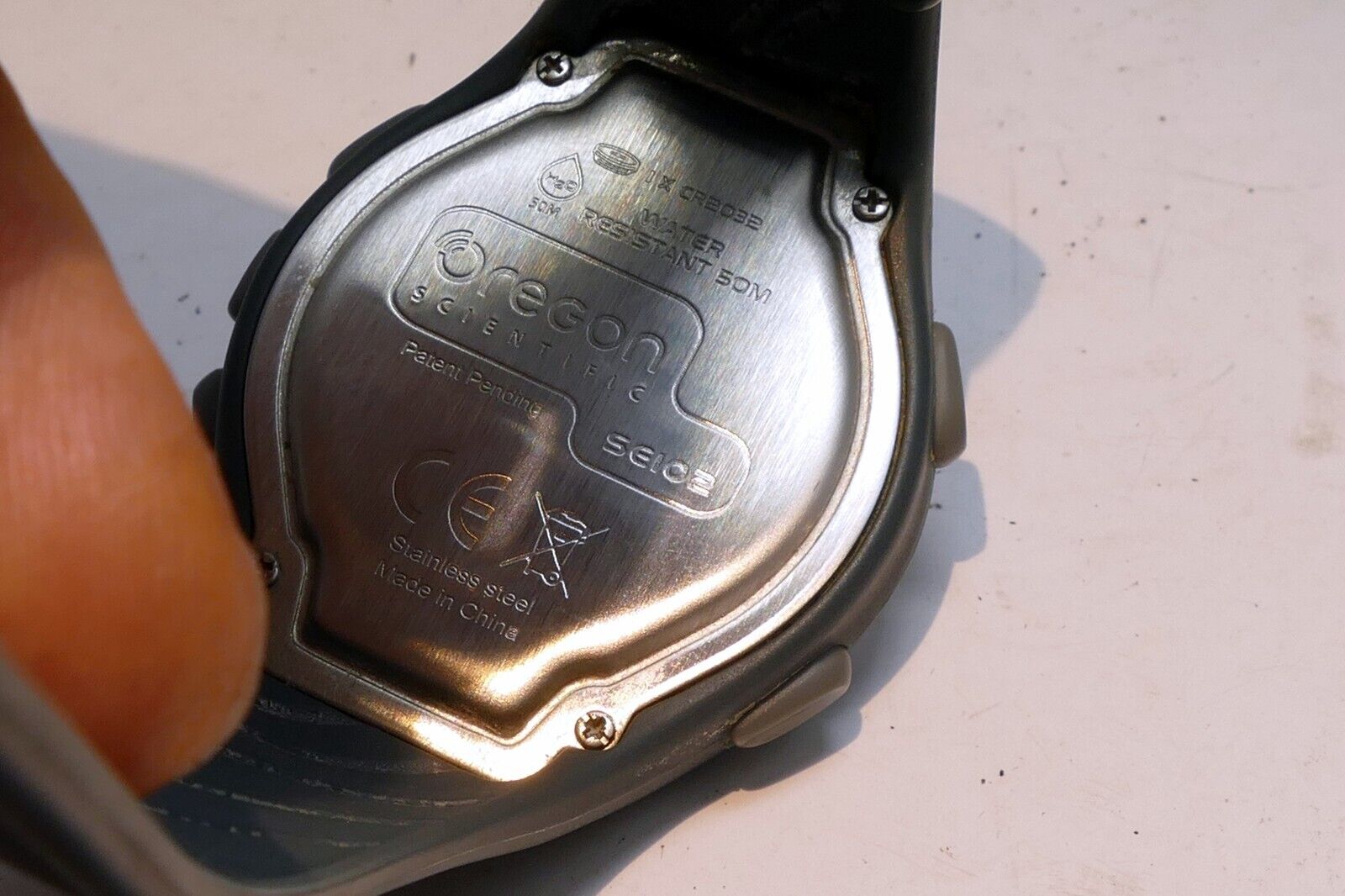 Oregon Scientific Two Tone Quartz Digital Men's Watch - needs new battery