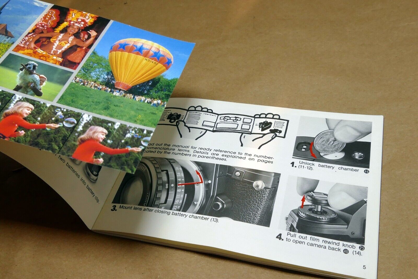 Nikon EL 35mm Photo Guide camera instruction  - OEM 1970's