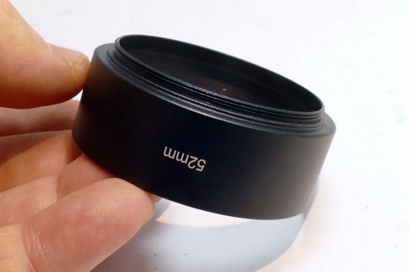 52mm Metal screw in type Lens Hood Shade for  telephoto lenses 105mm 135mm 150mm