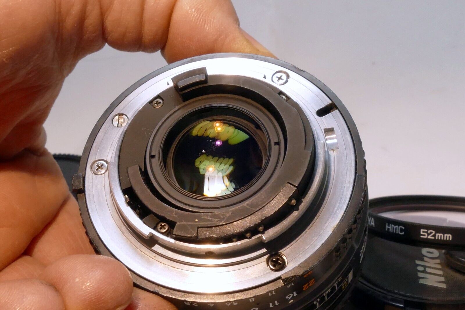 Nikon Nikkor AF 24mm F2.8 D Autofocus Lens  AS IS - parts - works manual mode