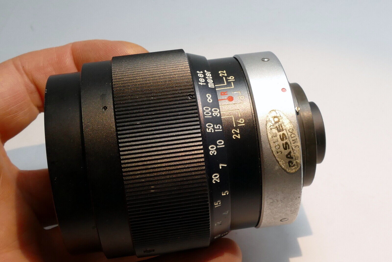 Topcon Topcor UV 135mm f4 lens with heavy haze / fungus AS IS parts or repair