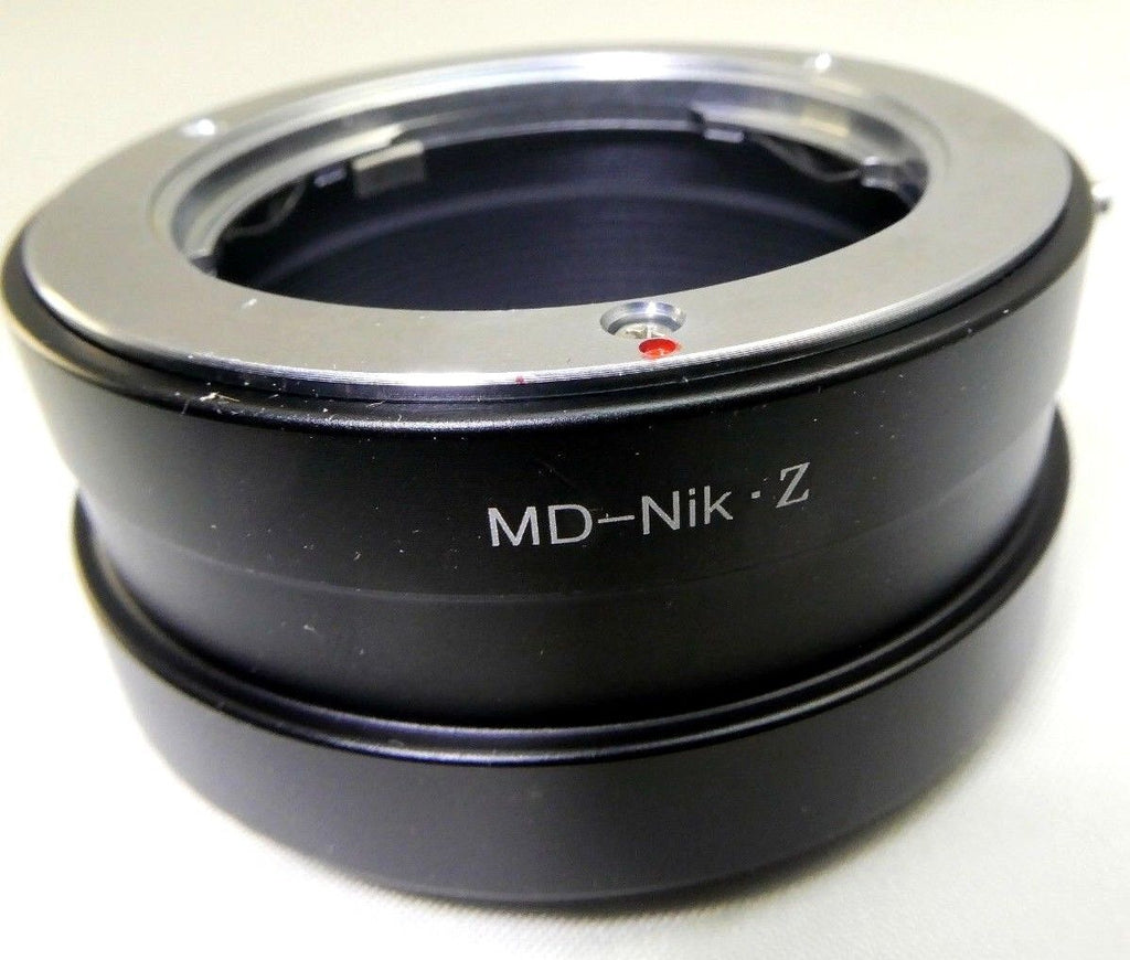 Minolta MD MC SR Lens mount adapter to Nikon Z 6 7 Full frame Mirrorless Camera