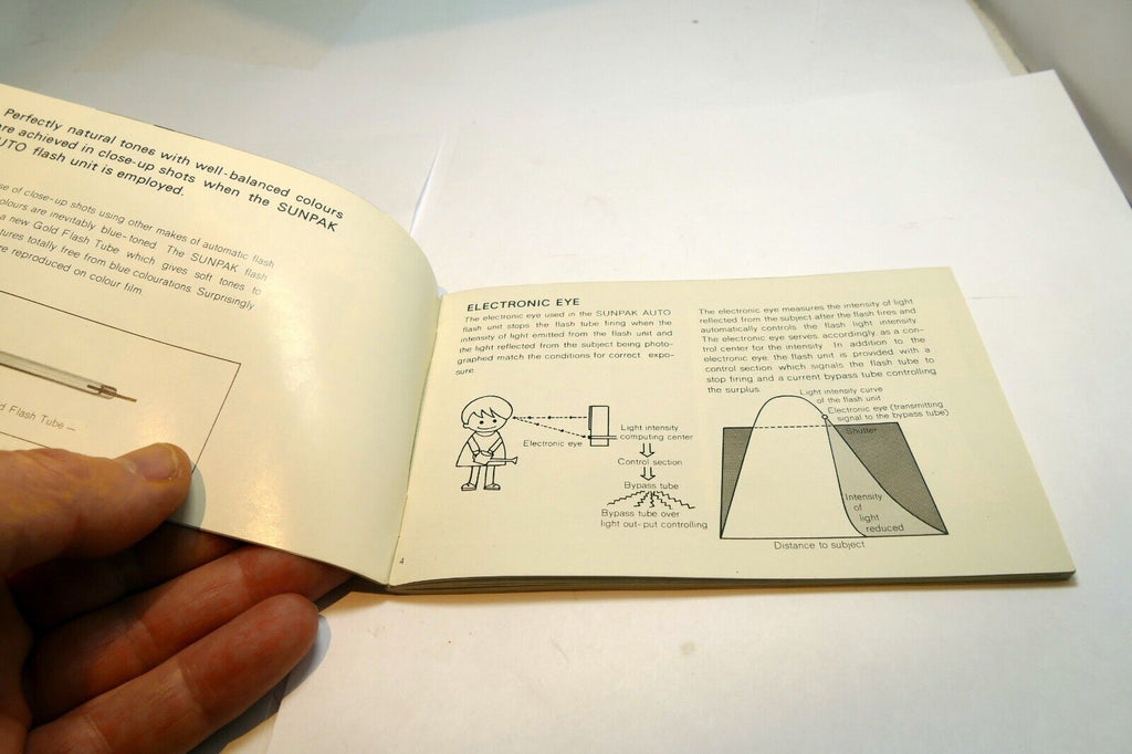 Sunpak Auto 22 26 32 flash Instruction Manual Guide (E) English ES FR