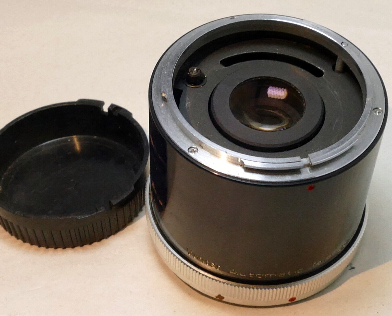 Vivitar 3X Lens Teleconverter Extender for Canon FD/FL manual focus  3X-4 elemen