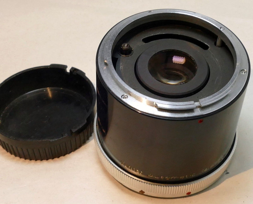 Vivitar 3X Lens Teleconverter Extender for Canon FD/FL manual focus  3X-4 elemen