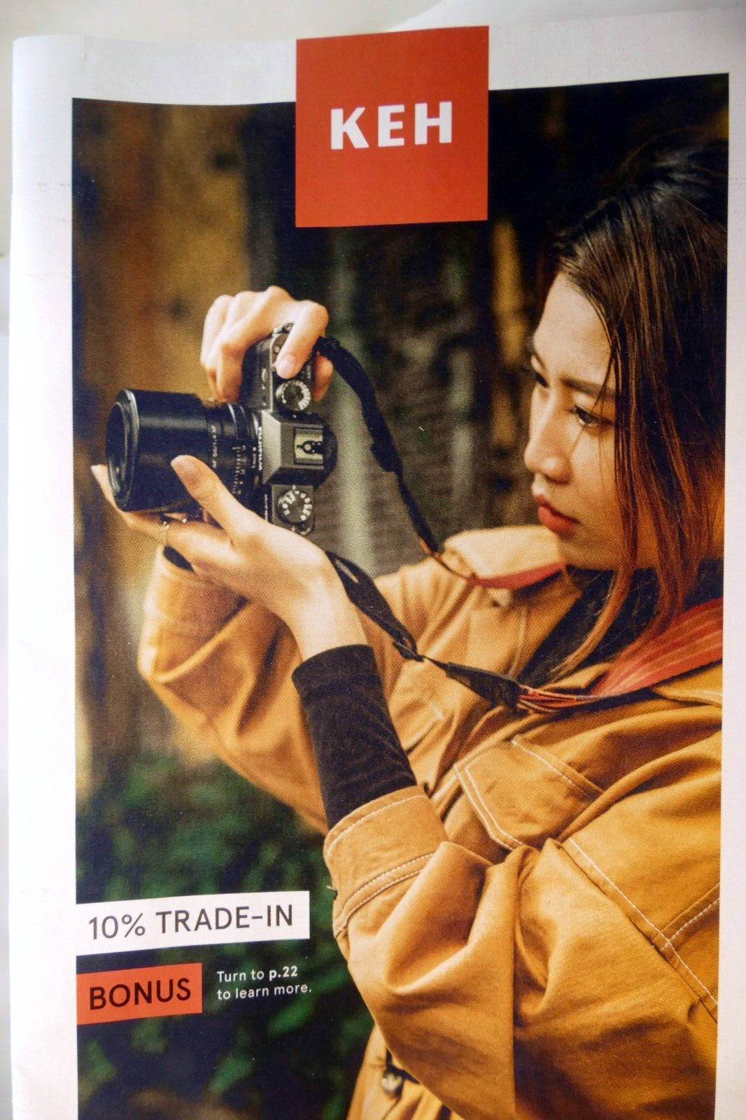KEH brochure trade-in information Advertisement 2023 Brochure - 10% off Bonus
