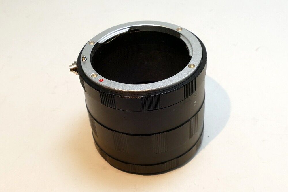 57mm Threaded lens Macro Tube Close up set  14mm 28mm 7mm with F mount