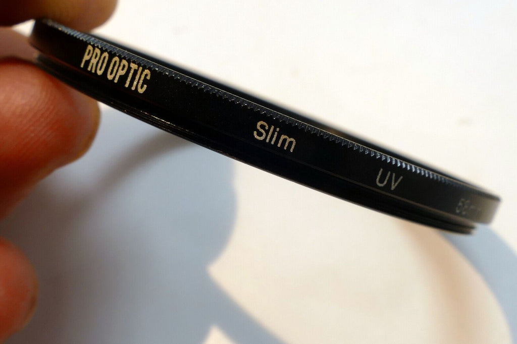 Pro Optic Slim UV 58mm Lens Filter Haze slim / low profile wide angle