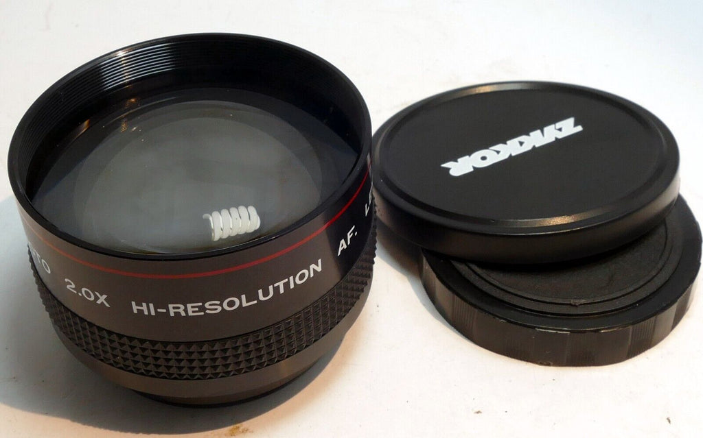 52mm threaded Zykkor Hi-Resolution 2X AF lens AUX Telephoto