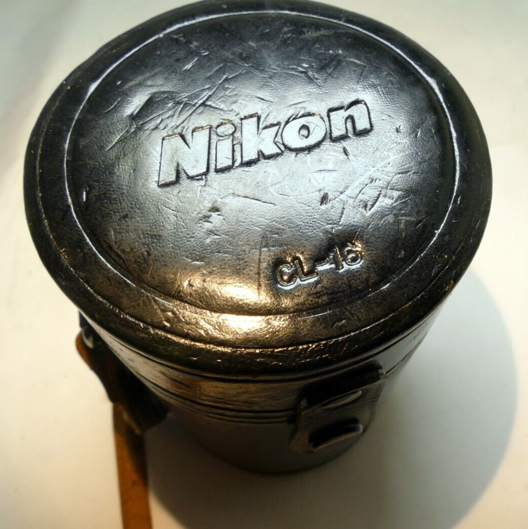 Nikon Lens hard Case for 85mm f2 Nikkor Ai-s micro nikkor 105mm f4 Ai