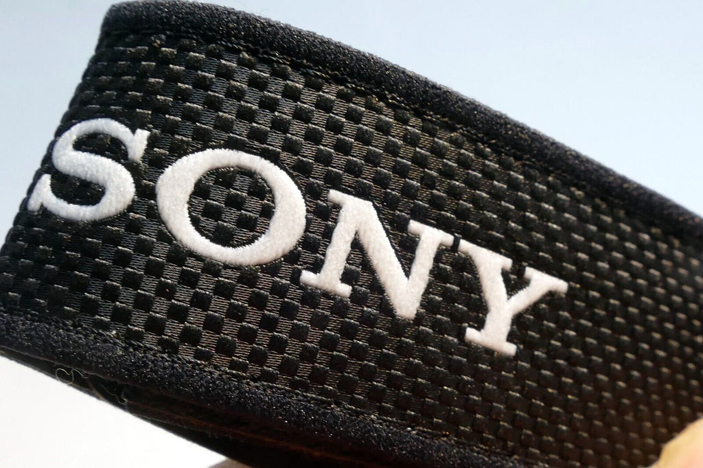 Sony Alpha a7 Shoulder Camera  Strap Checkered pattern canvas -  Genuine OEM