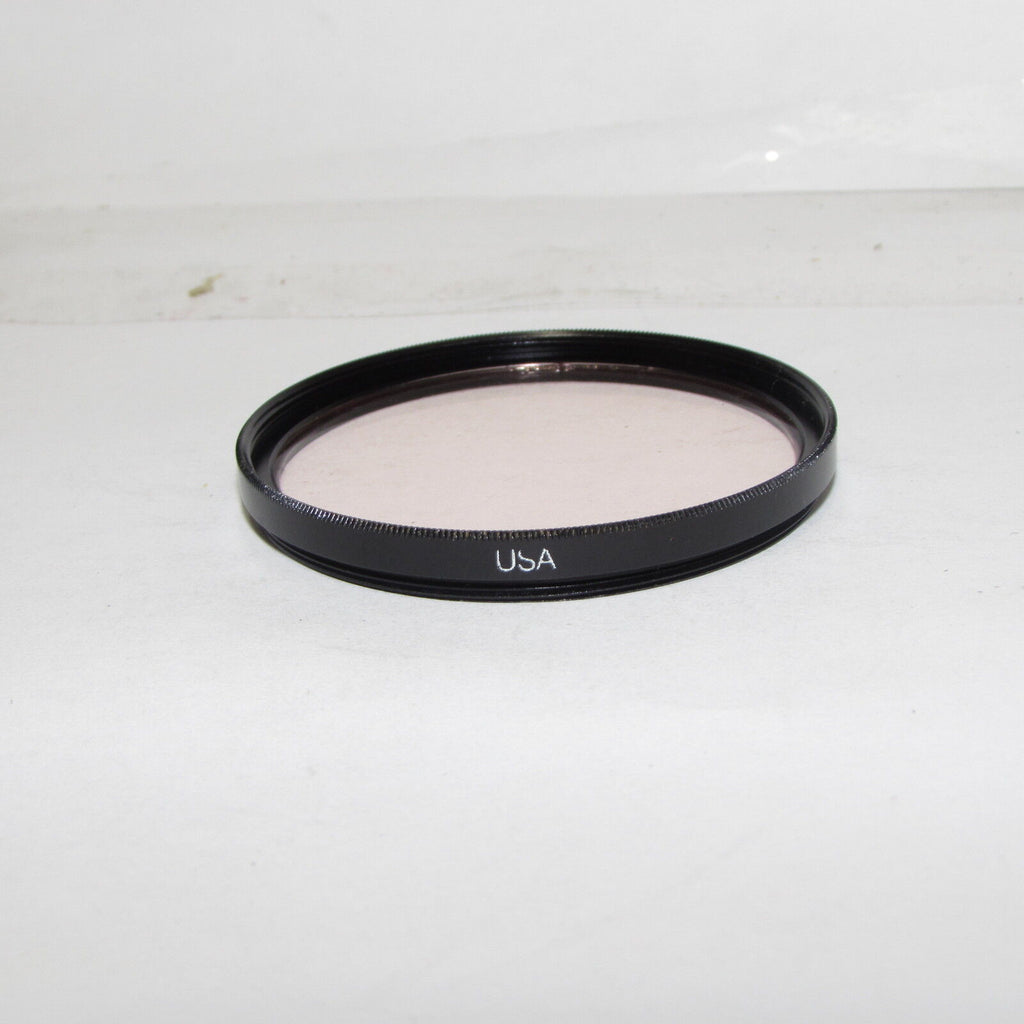 Used Vivitar VMC Skylight 1A 55mm Lens Filter Made in USA (coating damaged)