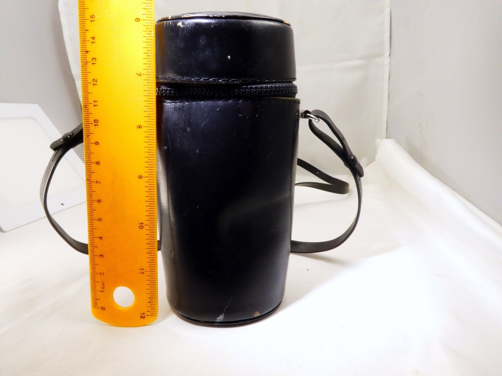 Minolta Leather Lens Case 6X2.5" OD Rokkor 200mm f4.5 MC