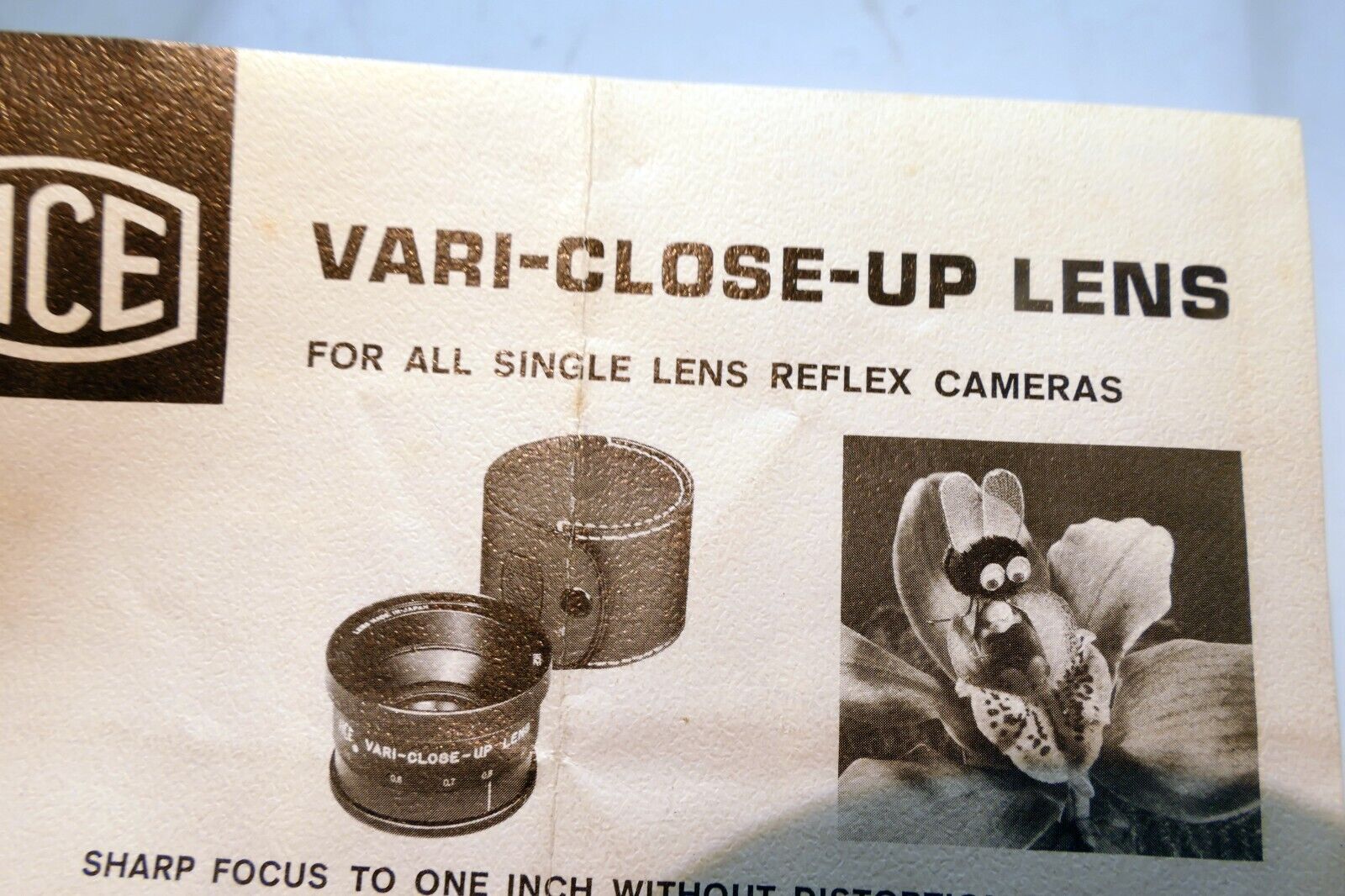 HCE Vari-Close up Lens guide Manual macro focus