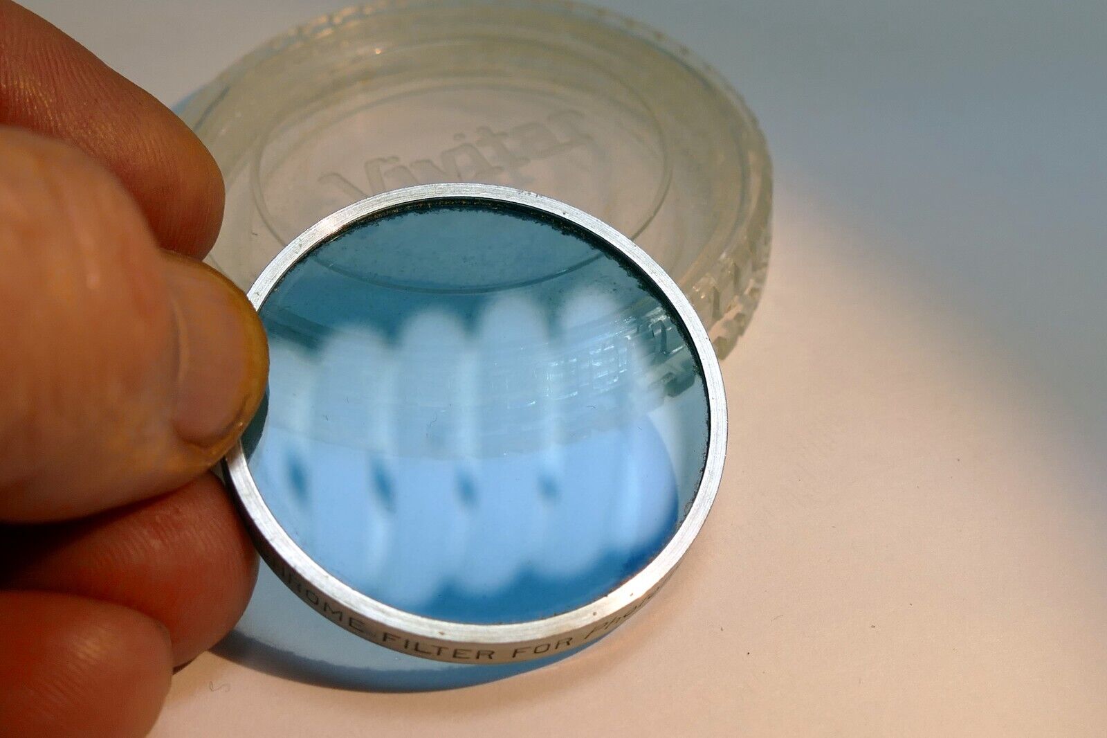 Kodak Lens Filter Series VI ( 6 ) drop in type Blue Photoflood 80B