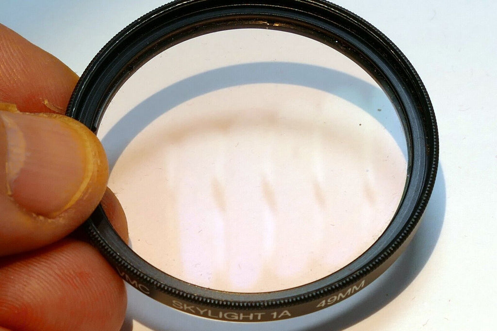 Vivitar 49mm Lens Filter  VMC Multi-Coated Skylight A1 sky warming