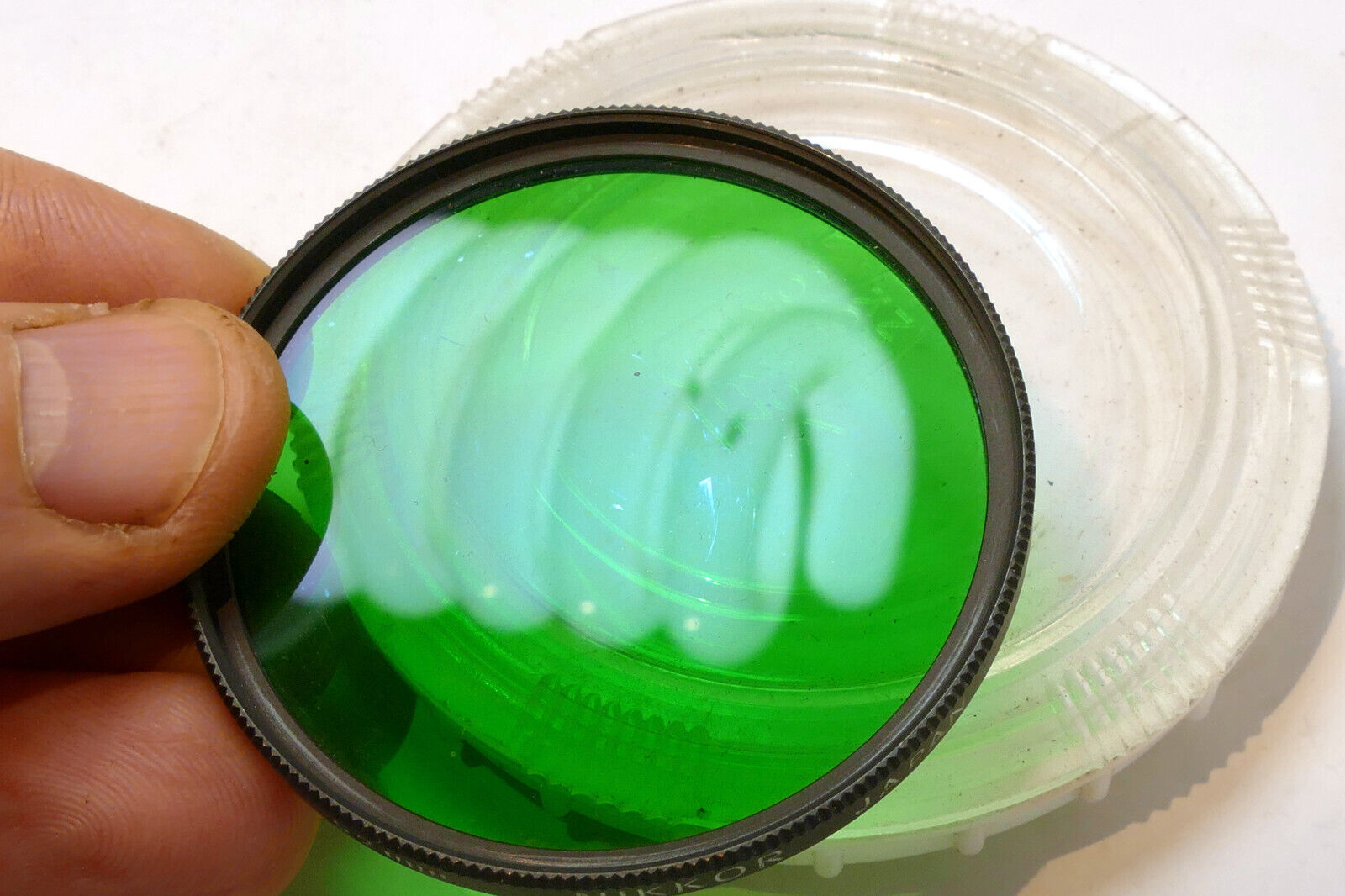 Nikon X1 52mm Filter Japan Nikkor Green  - Genuine  OEM