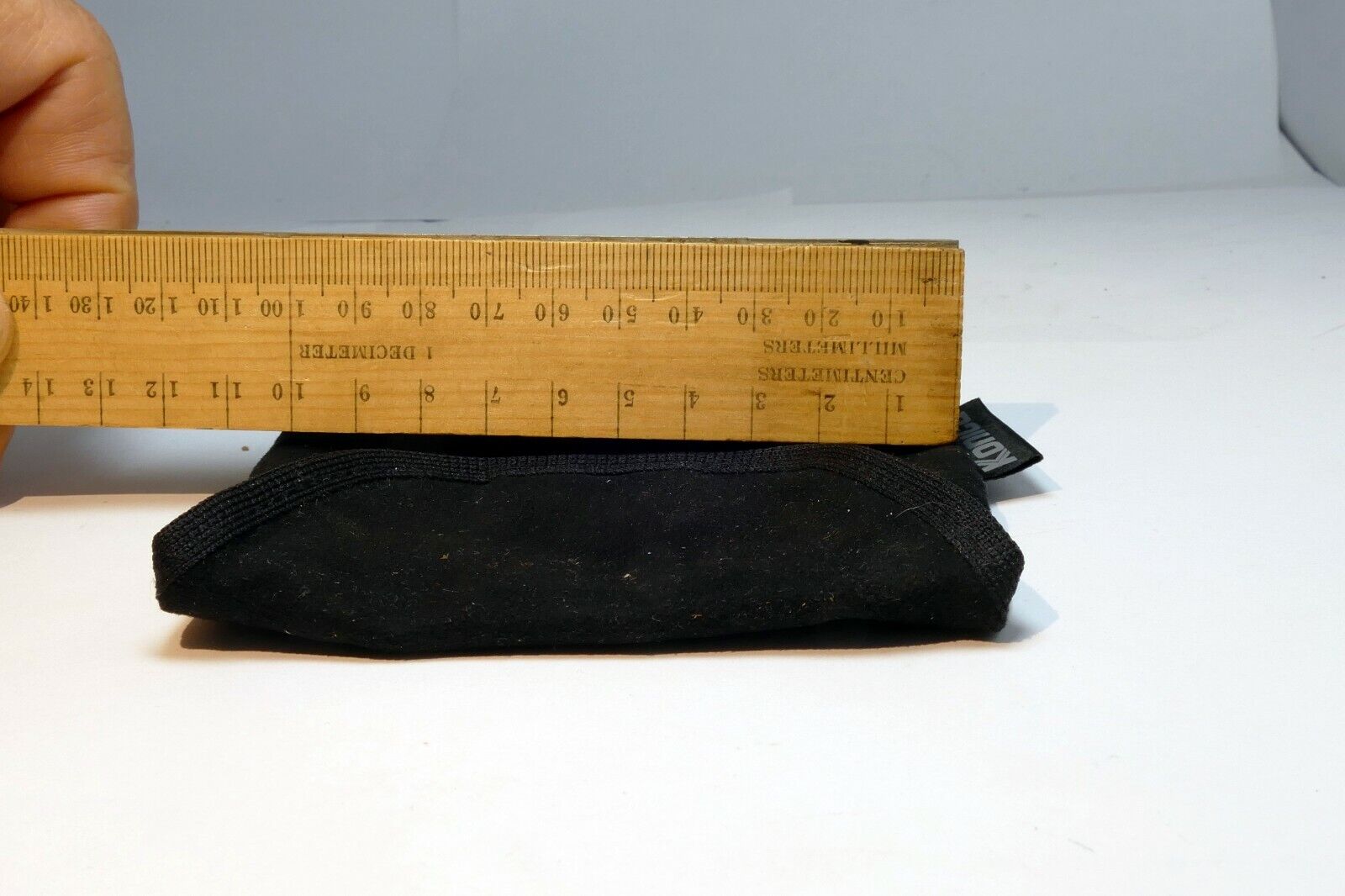 Small soft case pouch for Konica Hexanon lens  10X10cm 4X4"