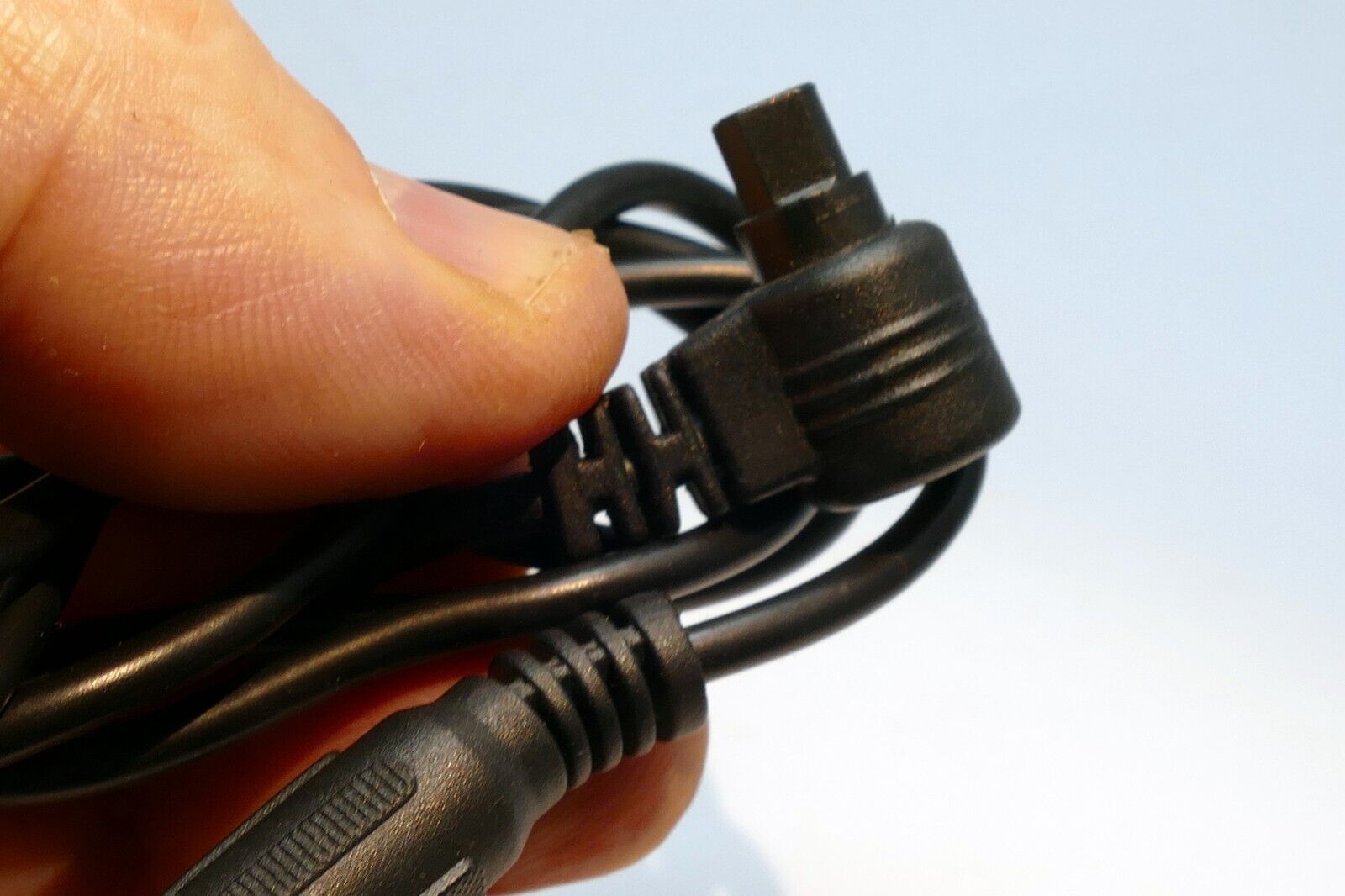 2.5mm Male to camera Audio Microphone Cable 1 foot  long adapter