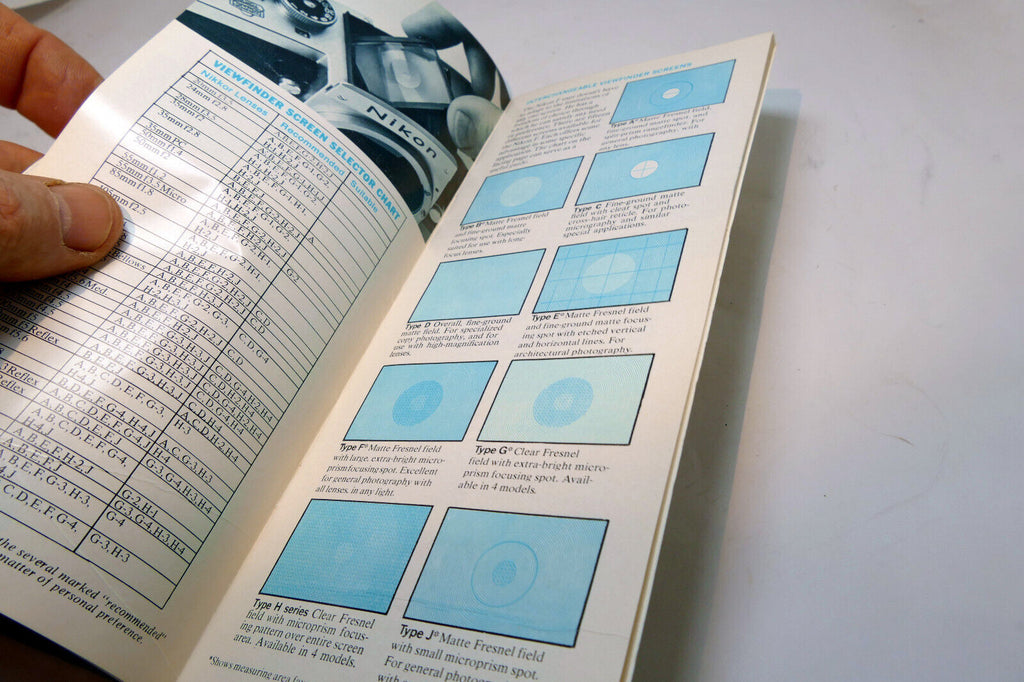 Nikon F Photomic Complete System Brochure F 1971 - accessory guide