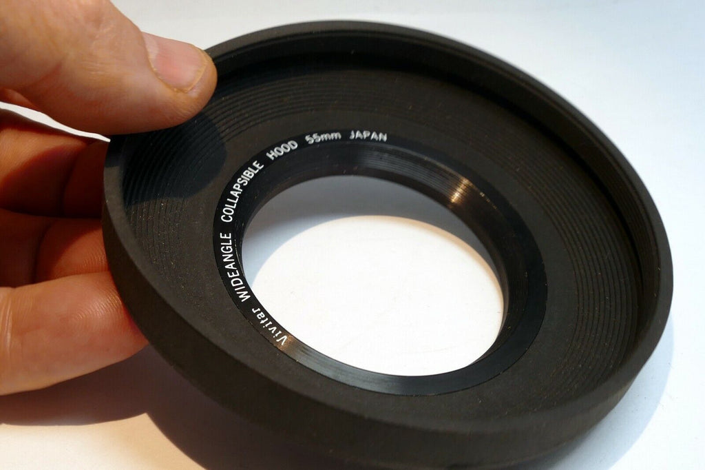 55mm Rubber Hood shade telephoto  collapsible wide angle for 24mm f2.8
