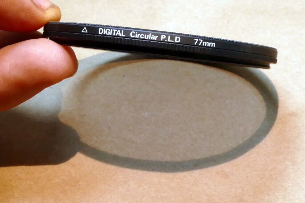 Quantaray Digital 77mm Lens Filter C-PL Circular Polarizer Low profile Thin Wide